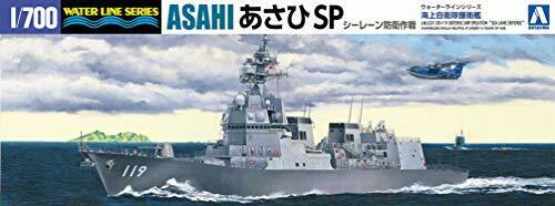 Aoshima Jmsdf Dd-119 Asahi Sp 1/700 Scale Plastic Model Kit