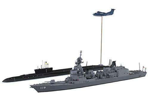 Aoshima Jmsdf Dd-119 Asahi Sp 1/700 Scale Plastic Model Kit