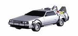 Aoshima Movie Mecha Series No.12 Back To The Future Delorean Pullba