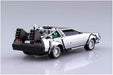 Aoshima Movie Mecha Series No.12 Back To The Future Delorean Pullba