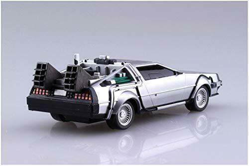 Aoshima Movie Mecha Series No.12 Back To The Future Delorean Pullba