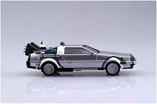 Aoshima Movie Mecha Series No.12 Back To The Future Delorean Pullba