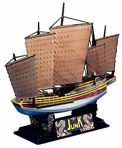 Aoshima Old Time Ships Series No.5 Chinese Junk Plastic Model Kit