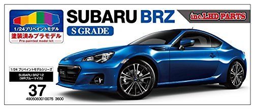 Aoshima Subaru Brz'12 Wr Blue Mica Plastic Model Kit
