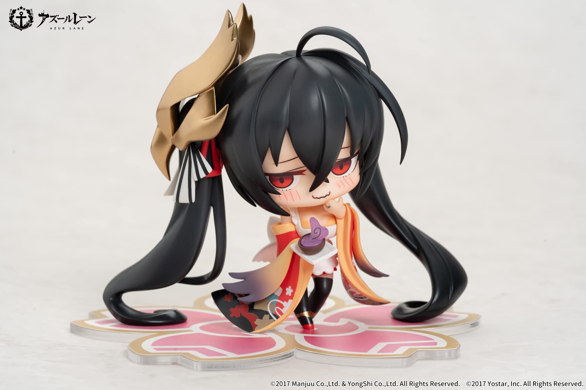 Apex Azur Lane Juus Time Chibi Figure Taiho Pvc Abs Painted Complete Figure- Japan Figure Store - #1 Bring To You The Best Japanese Goods