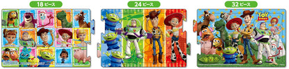Apollo-Sha 24-171 Jigsaw Puzzle Disney Toy Story Panorama Puzzle 18+24+32 Pieces- Japan Figure Store - #1 Bring To You The Best Japanese Goods