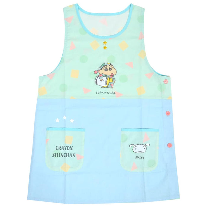 Apron Nursery Teacher Women&S Run Type With Pockets 82Cm Length Cute Fashionable Character Adult Short Length Short Apron- Japan Figure Store - #1 Bring To You The Best Japanese Goods