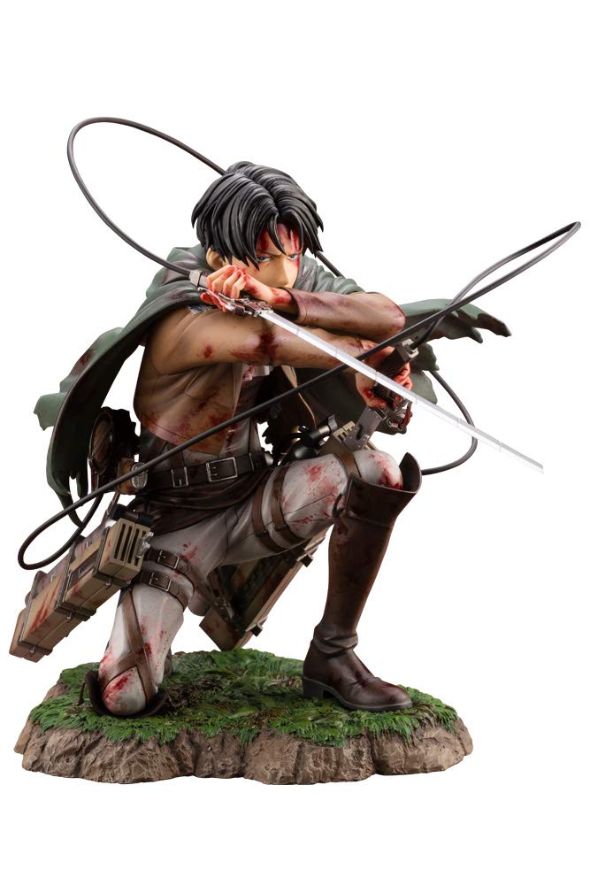 KOTOBUKIYA - Artfx J Levi Ackerman Fortitude Ver. 1/7 Figure - Attack On Titan- Japan Figure Store - #1 Bring To You The Best Japanese Goods