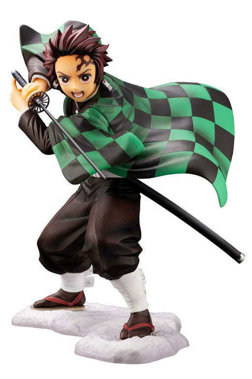 KOTOBUKIYA Pp840 Artfx J Tanjiro Kamado 1/8 Scale Figure Demon Slayer: Kimetsu No Yaiba- Japan Figure Store - #1 Bring To You The Best Japanese Goods