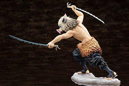 Artfx J Demon Slayer: Kimetsu No Yaiba Inosuke Hashibira 1/8 Scale Figure