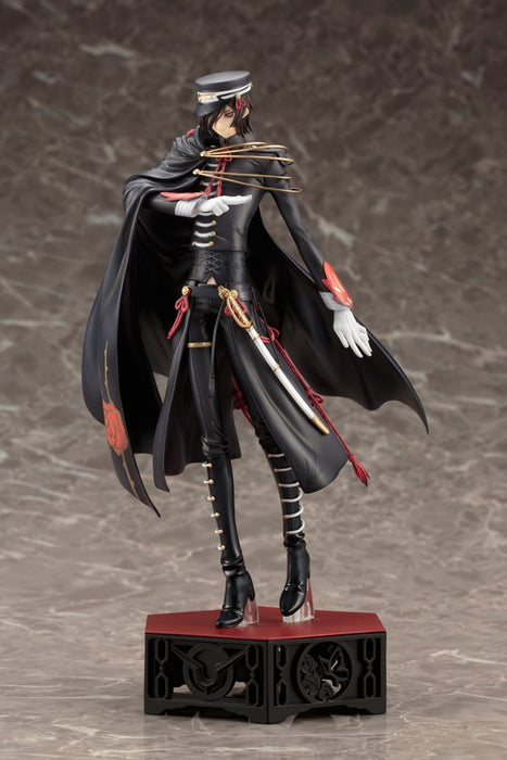 KOTOBUKIYA Pp677 Artfx J Lelouch Code Black 1St Live Encore! Version Pvc 1/8 Scale- Japan Figure Store - #1 Bring To You The Best Japanese Goods