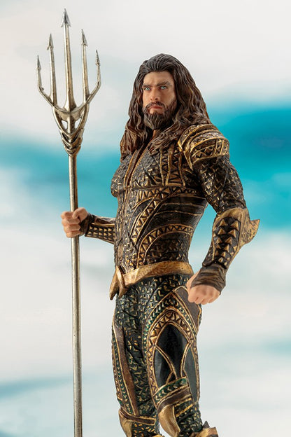 KOTOBUKIYA Artfx+ Aquaman 1/10 Figure Justice League- Japan Figure Store - #1 Bring To You The Best Japanese Goods