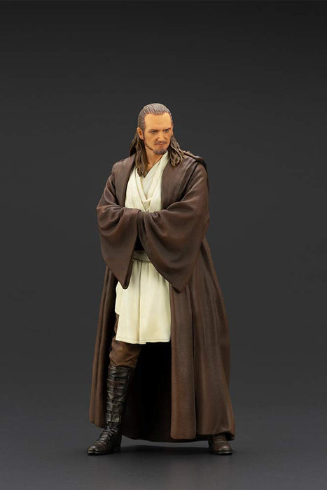 KOTOBUKIYA Sw174 Artfx+ Qui-Gon Jinn 1/10 Figure Star Wars- Japan Figure Store - #1 Bring To You The Best Japanese Goods