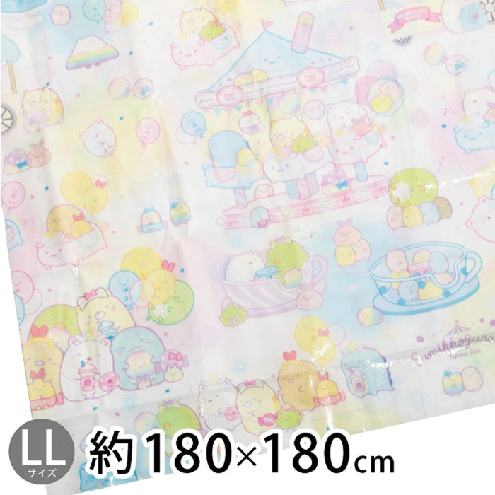 Asahi Koyo Sumikko Gurashi Leisure Sheet For 4 To 5 People Ll Yuenchi Sg-Ll21 Light Blue 180 X 180 Cm- Japan Figure Store - #1 Bring To You The Best Japanese Goods