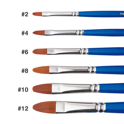 Athena Lovia 7500 Series #12 Filbert Brush- Japan Figure Store - #1 Bring To You The Best Japanese Goods