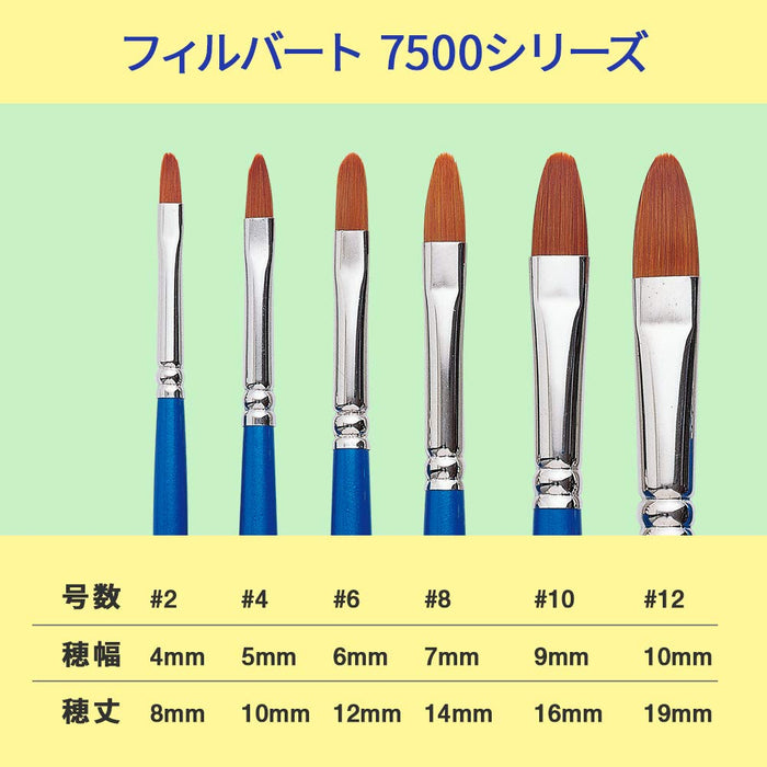 Athena Lovia 7500 Series #12 Filbert Brush- Japan Figure Store - #1 Bring To You The Best Japanese Goods