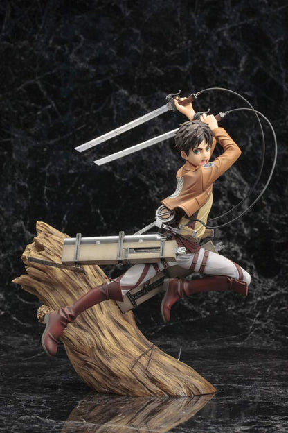 Kotobukiya Attack On Titan Artfx J Eren Jaeger 1/8 Scale PVC Complete Figure- Japan Figure Store - #1 Bring To You The Best Japanese Goods