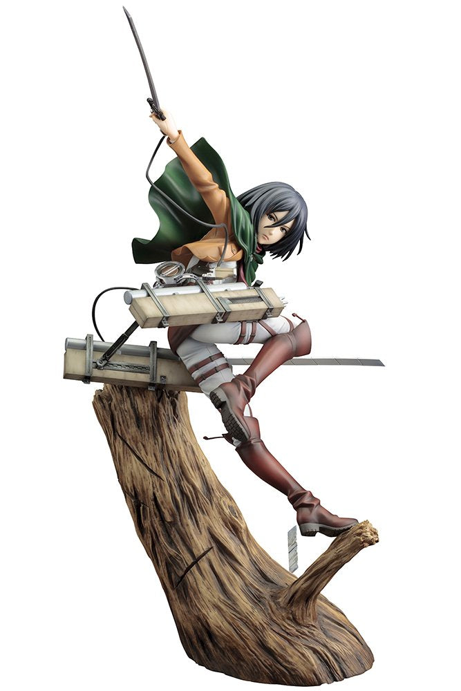 Kotobukiya Attack On Titan Mikasa Ackerman 1/8 Scale Artfx J Renewal Ver. Painted PVC Figure- Japan Figure Store - #1 Bring To You The Best Japanese Goods