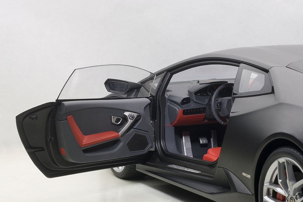 Autoart 1/12 Lamborghini Huracan Lp610-4 Matte Black- Japan Figure Store - #1 Bring To You The Best Japanese Goods