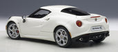Autoart 1/18 Alfa Romeo 4C White- Japan Figure Store - #1 Bring To You The Best Japanese Goods