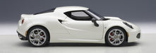 Autoart 1/18 Alfa Romeo 4C White- Japan Figure Store - #1 Bring To You The Best Japanese Goods