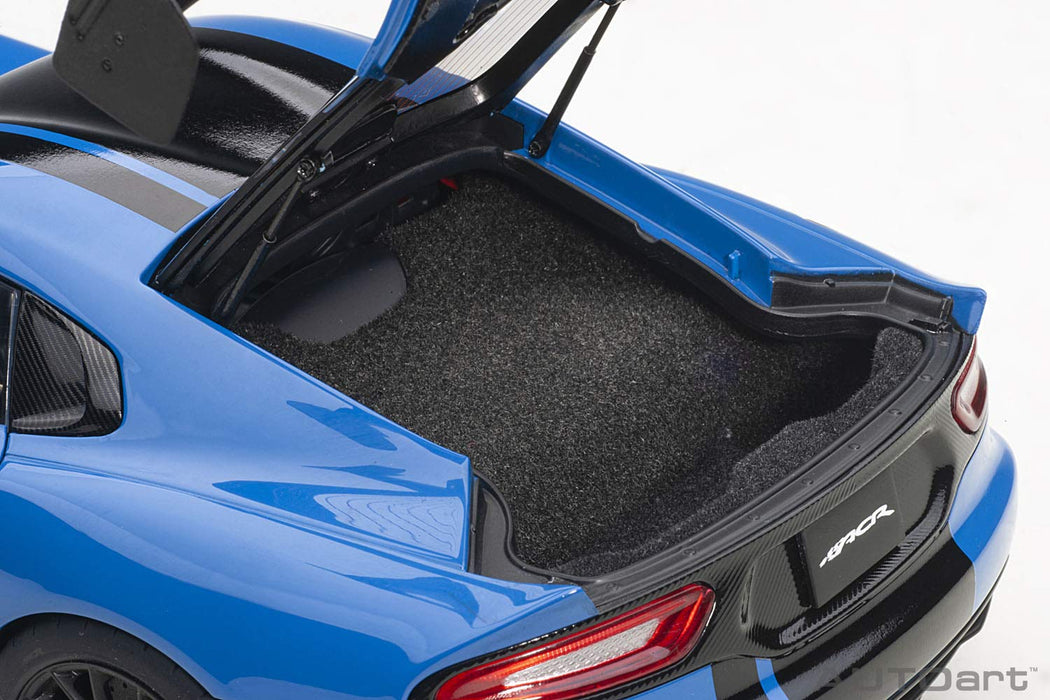 Autoart 1/18 Dodge Viper Acr 71734 Blue/Black Stripe- Japan Figure Store - #1 Bring To You The Best Japanese Goods