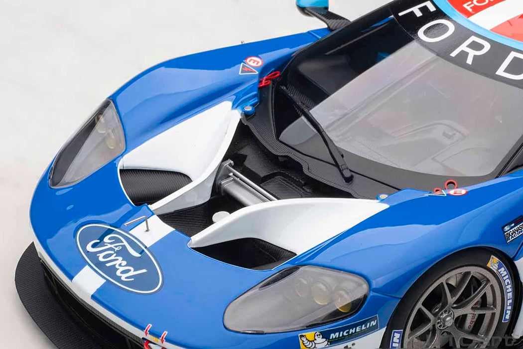 Autoart 1/18 Ford GT 2017 Le Mans 24Hrs LMGTE Pro Class 2nd Place 81710- Japan Figure Store - #1 Bring To You The Best Japanese Goods