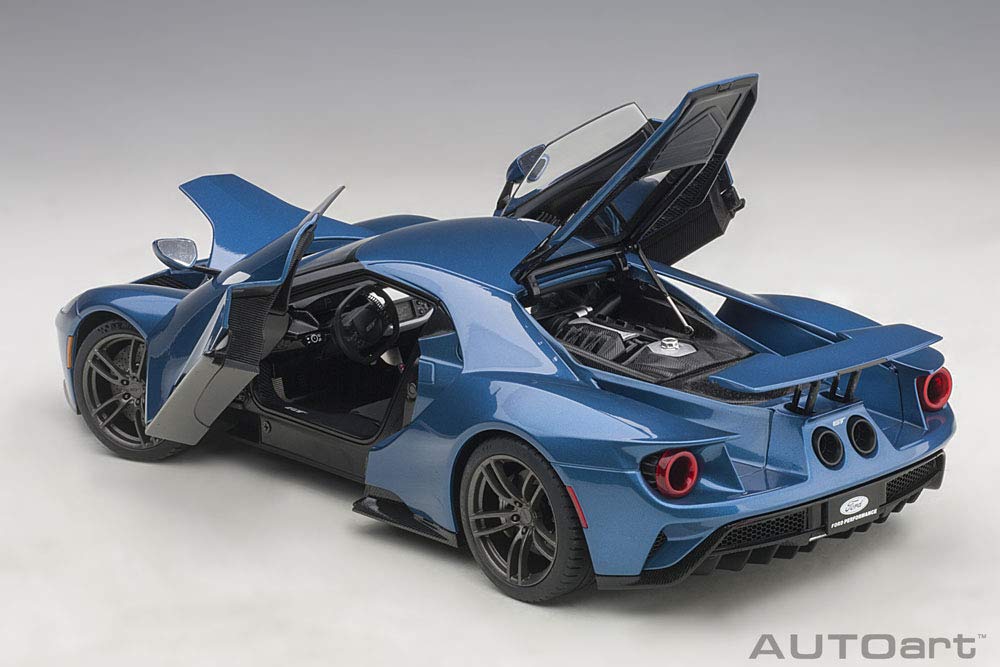 Autoart 1/18 Ford GT 2017 Blue- Japan Figure Store - #1 Bring To You The Best Japanese Goods