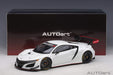 Autoart 1/18 Honda NSX GT3 White 81898- Japan Figure Store - #1 Bring To You The Best Japanese Goods