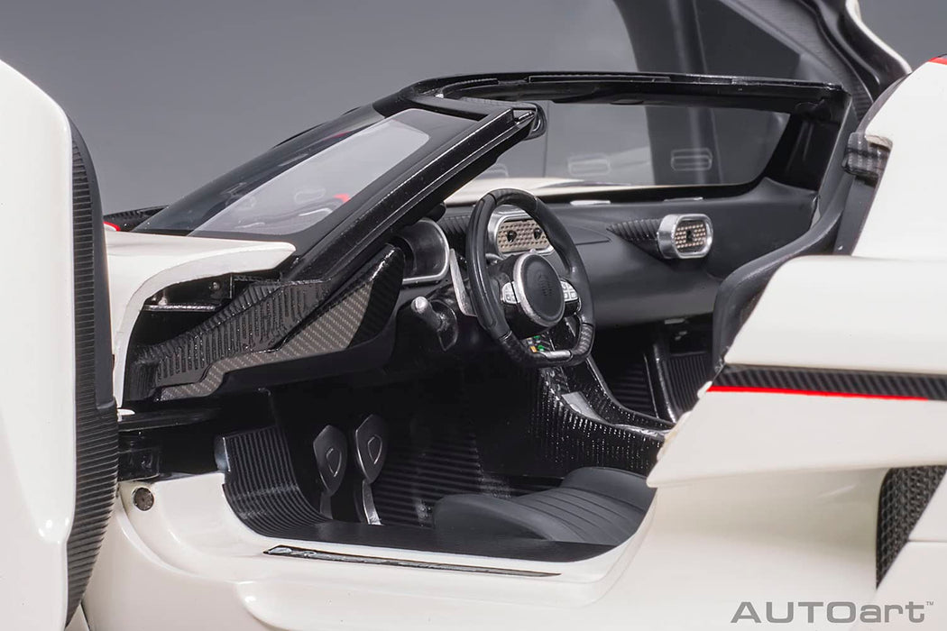 Autoart 1/18 Regera White/Black/Red 79027- Japan Figure Store - #1 Bring To You The Best Japanese Goods