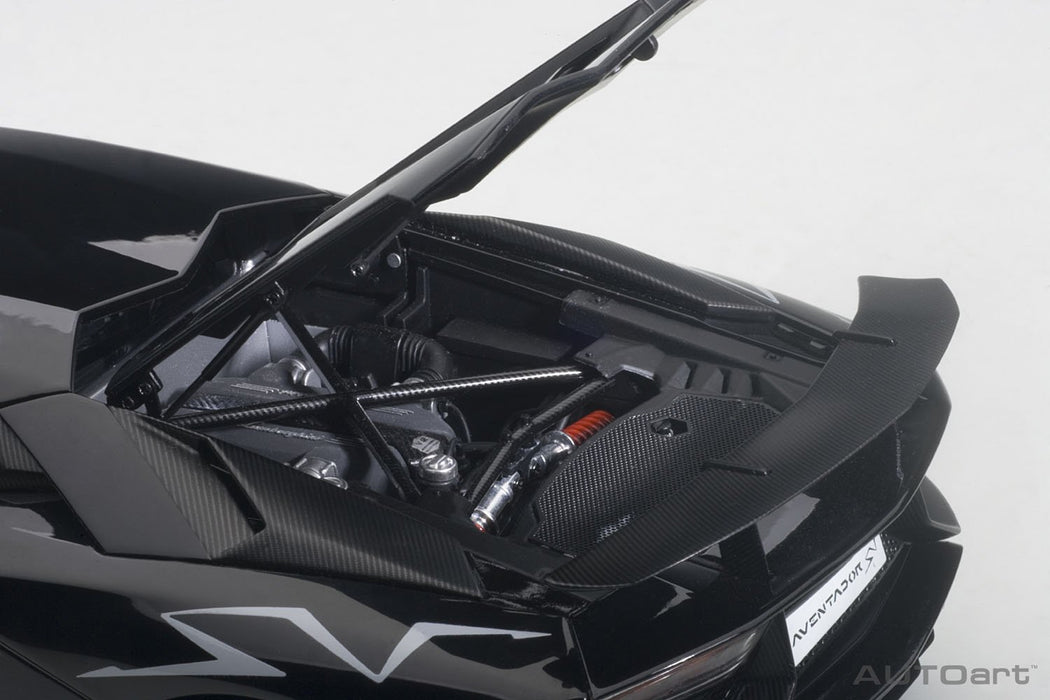 Autoart 1/18 Scale Lamborghini Aventador LP750-4 SV Model Car in Black- Japan Figure Store - #1 Bring To You The Best Japanese Goods