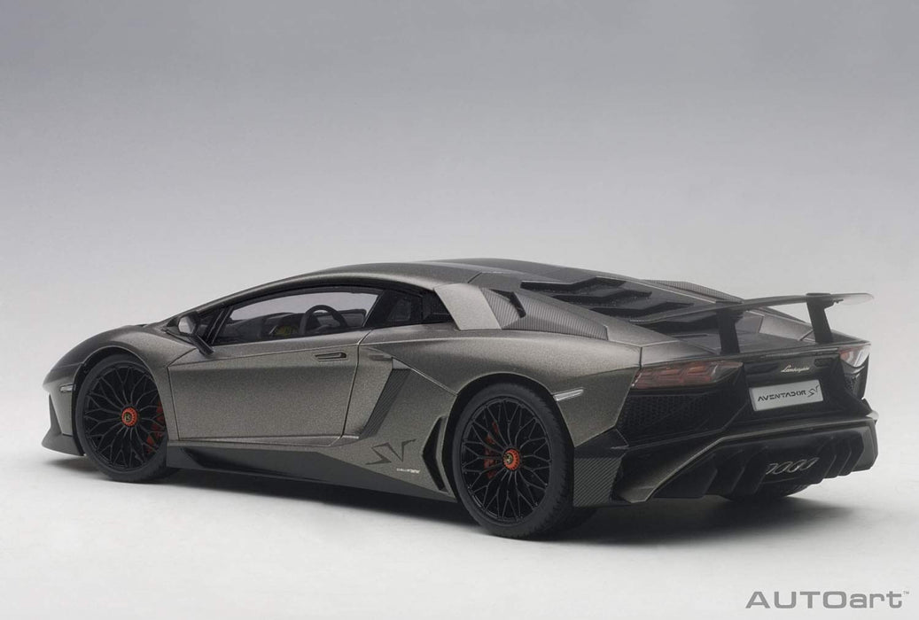 Autoart 1/18 Lambo Aventador SV Gray- Japan Figure Store - #1 Bring To You The Best Japanese Goods