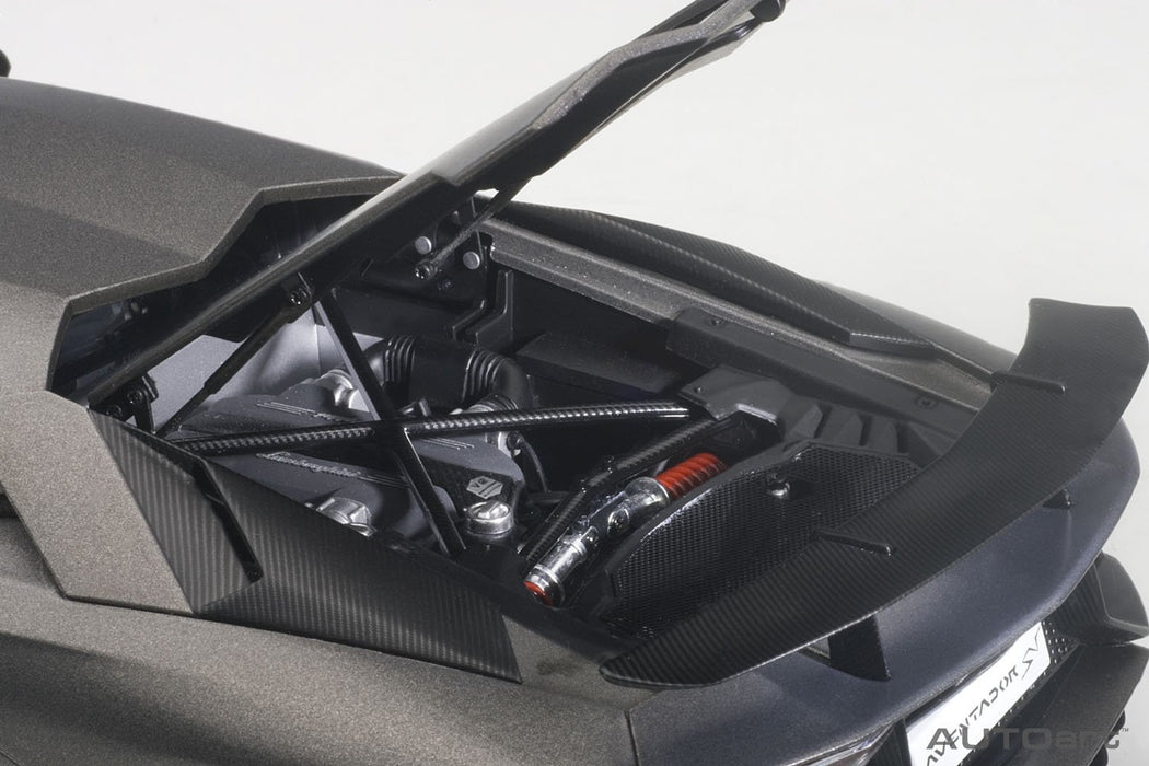 Autoart 1/18 Lambo Aventador SV Gray- Japan Figure Store - #1 Bring To You The Best Japanese Goods