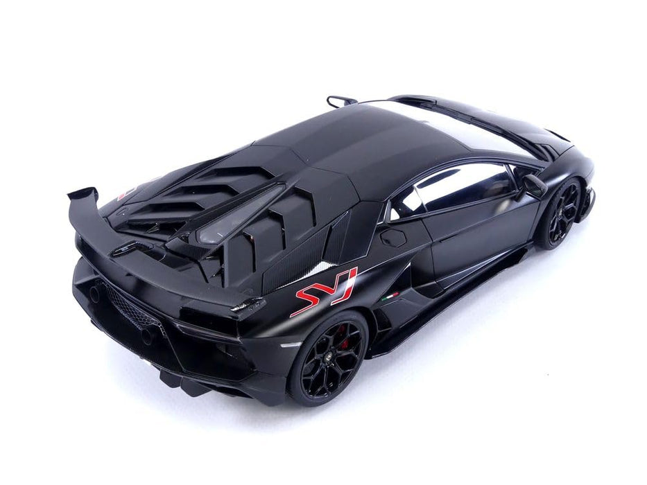 Autoart 1/18 Lamborghini Aventador SVJ Matte Black- Japan Figure Store - #1 Bring To You The Best Japanese Goods