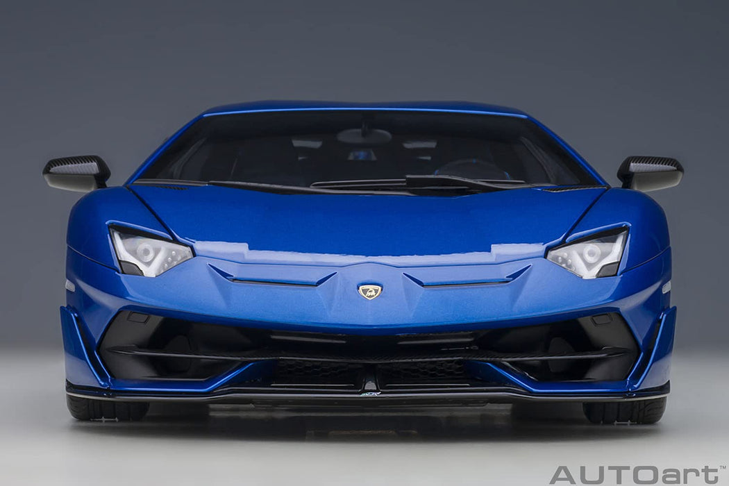 Autoart 1/18 Lamborghini Aventador SVJ 79174 Metallic Blue- Japan Figure Store - #1 Bring To You The Best Japanese Goods