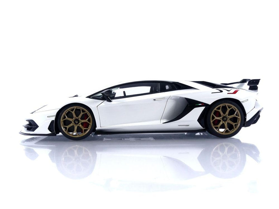 Autoart 1/18 Lamborghini Aventador SVJ Pearl White- Japan Figure Store - #1 Bring To You The Best Japanese Goods
