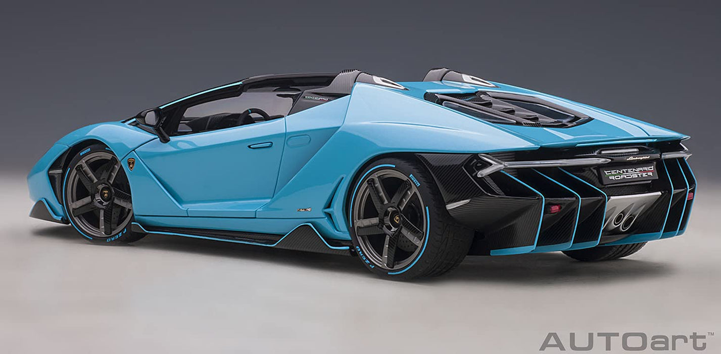 Autoart 1/18 Lamborghini Centenario Roadster 79206 Pearl Blue- Japan Figure Store - #1 Bring To You The Best Japanese Goods