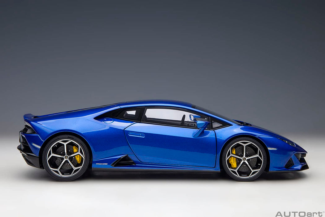 Autoart 1/18 Lamborghini Huracan Evo Blue- Japan Figure Store - #1 Bring To You The Best Japanese Goods