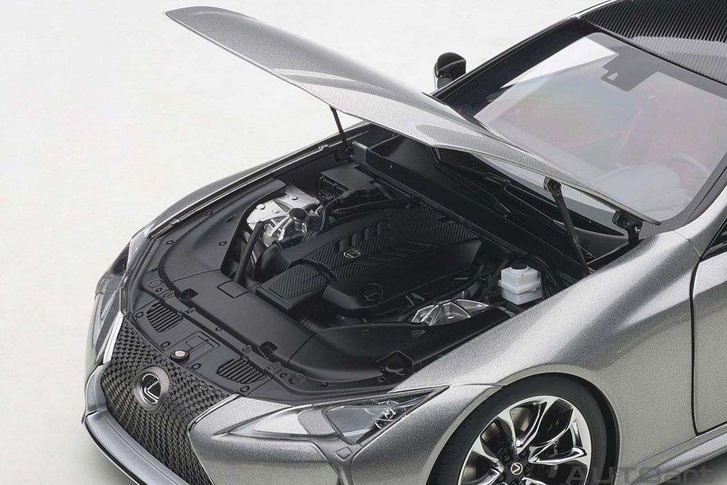 Autoart 1/18 Lexus LC500 Titanium Silver/Dark Rose- Japan Figure Store - #1 Bring To You The Best Japanese Goods