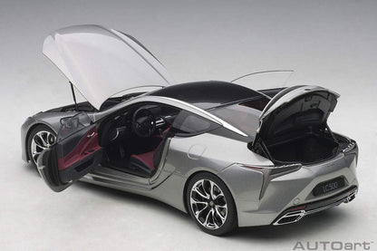 Autoart 1/18 Lexus LC500 Titanium Silver/Dark Rose- Japan Figure Store - #1 Bring To You The Best Japanese Goods
