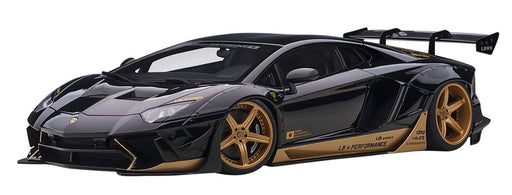 Autoart 1/18 Liberty Walk Lamborghini Aventador Black/Gold 79184- Japan Figure Store - #1 Bring To You The Best Japanese Goods