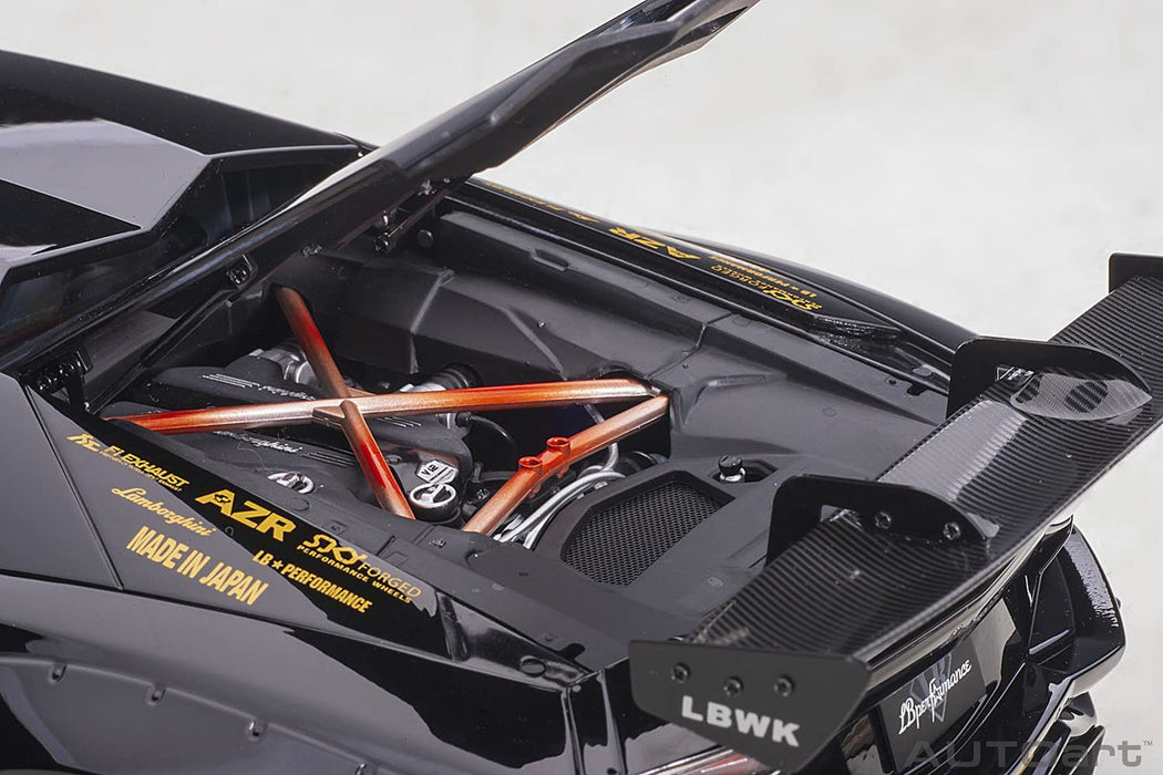 Autoart 1/18 Liberty Walk Lamborghini Aventador Black/Gold 79184- Japan Figure Store - #1 Bring To You The Best Japanese Goods