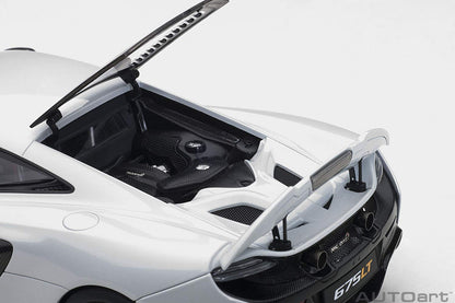 Autoart 1/18 McLaren 675LT White- Japan Figure Store - #1 Bring To You The Best Japanese Goods