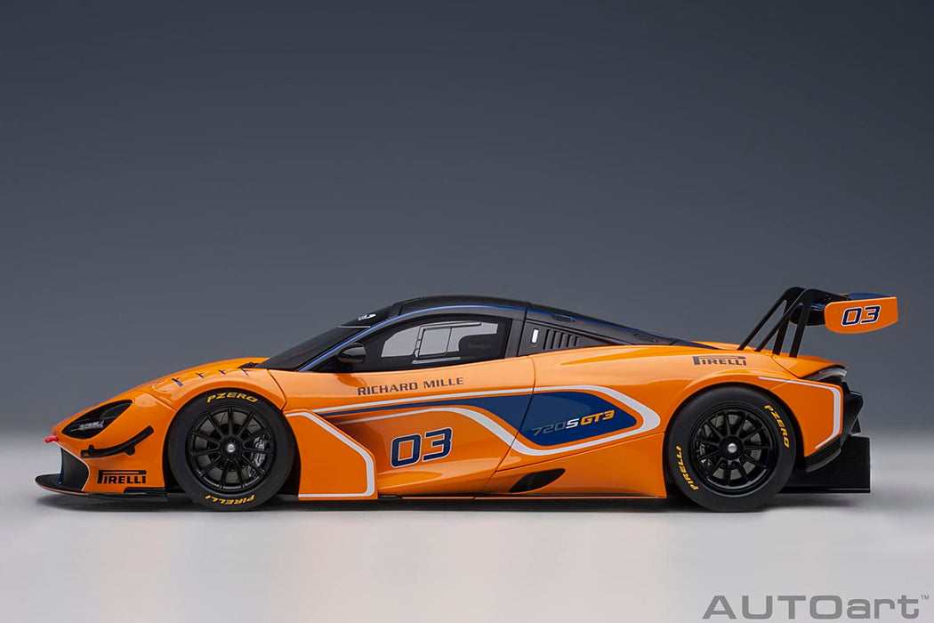 Autoart 1/18 McLaren 720S GT3#03 Orange 81942- Japan Figure Store - #1 Bring To You The Best Japanese Goods