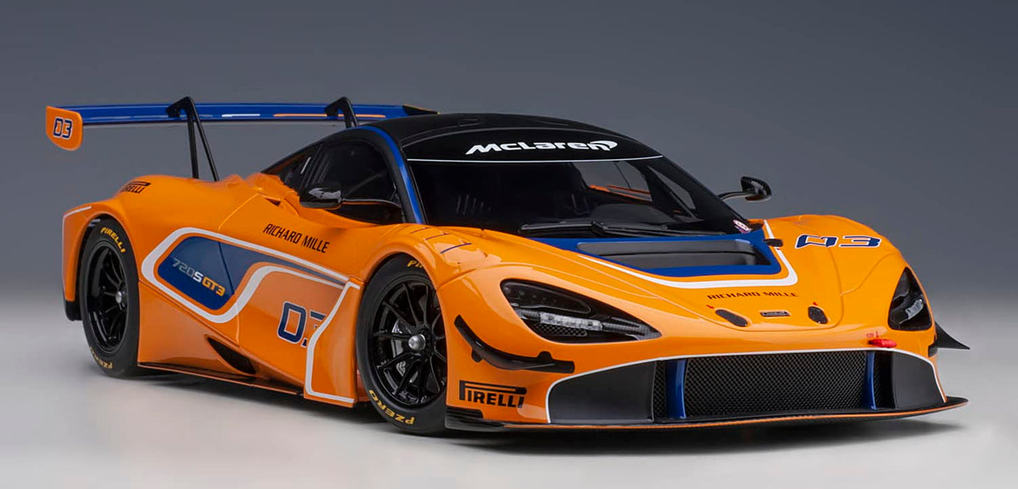 Autoart 1/18 McLaren 720S GT3#03 Orange 81942- Japan Figure Store - #1 Bring To You The Best Japanese Goods