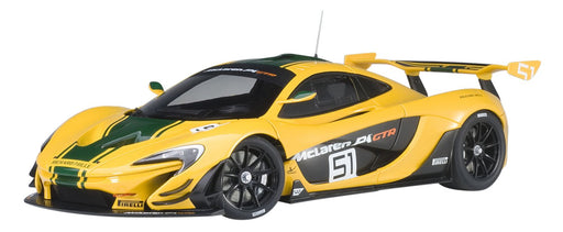Autoart 1/18 McLaren P1 GTR Yellow/Green- Japan Figure Store - #1 Bring To You The Best Japanese Goods
