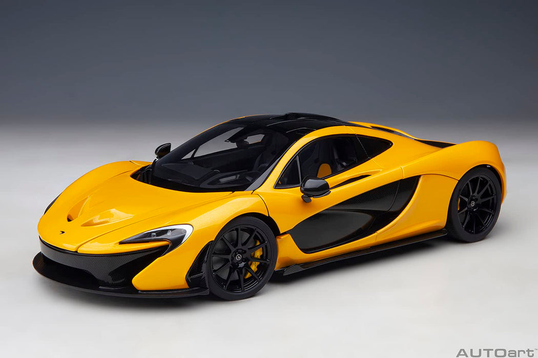 Autoart 1/18 McLaren P1 Yellow/Black & Yellow Seat- Japan Figure Store - #1 Bring To You The Best Japanese Goods