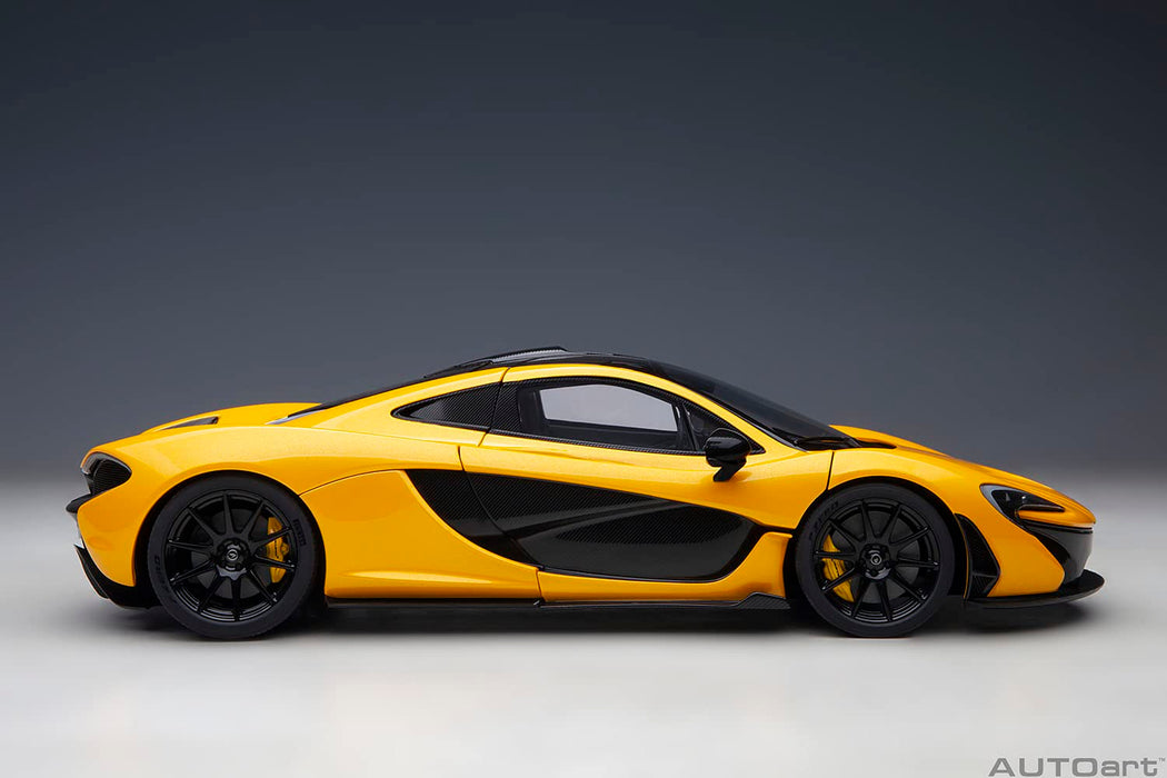 Autoart 1/18 McLaren P1 Yellow/Black & Yellow Seat- Japan Figure Store - #1 Bring To You The Best Japanese Goods