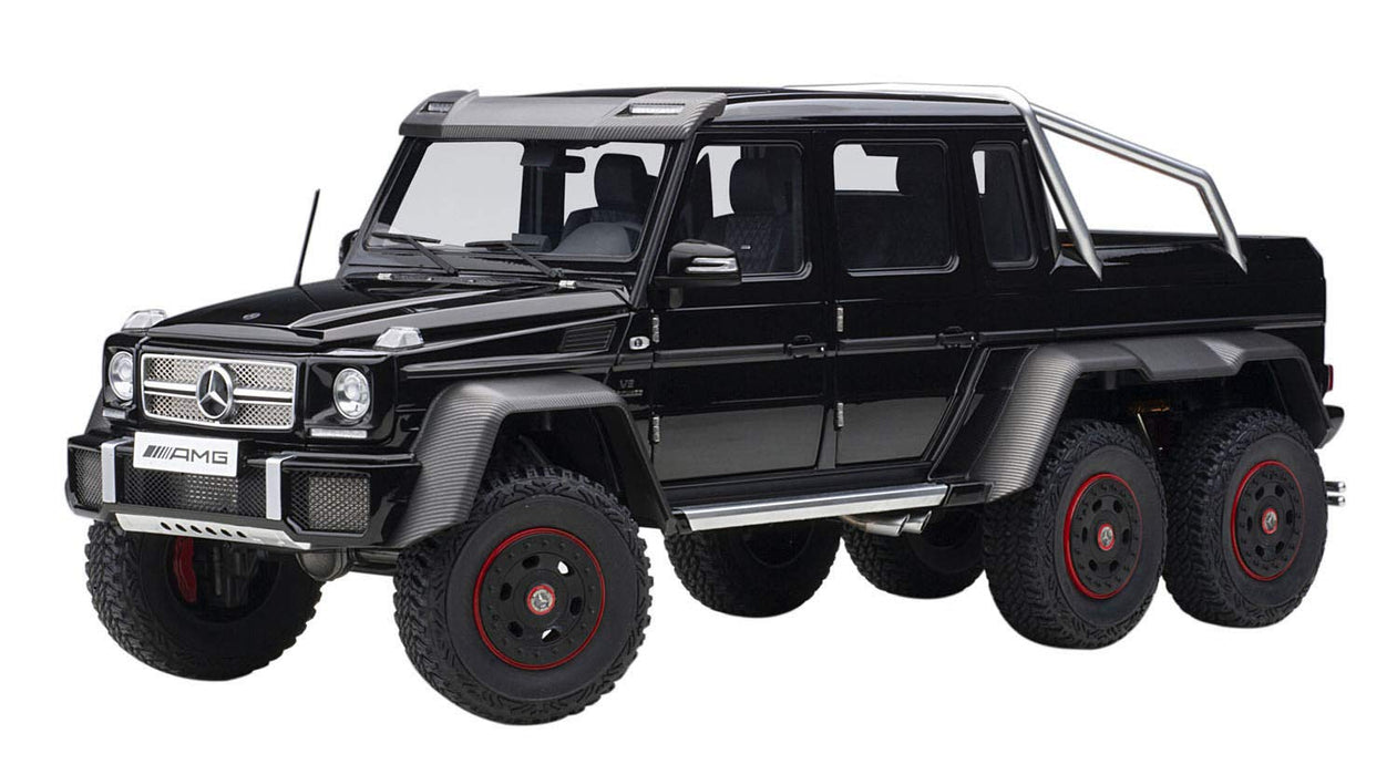 Autoart 1/18 Mercedes-Benz G63 AMG 6X6 76306 Black- Japan Figure Store - #1 Bring To You The Best Japanese Goods