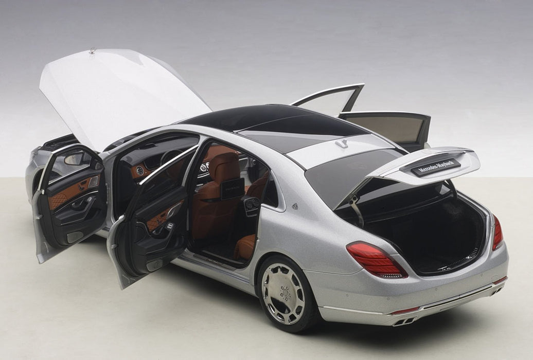 Autoart 1/18 Mercedes-Maybach S 600 Silver- Japan Figure Store - #1 Bring To You The Best Japanese Goods